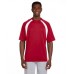 Harriton 4.2 oz. Athletic Sport Colorblock T-Shirt With New Holland Aquatic Club Print