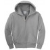 Port & Company® - Youth Full-Zip Hooded Sweatshirt With New Holland Aquatic Club Embroidery
