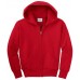 Port & Company® - Youth Full-Zip Hooded Sweatshirt With New Holland Aquatic Club Embroidery