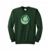 Dark Green Essential Fleece Crewneck Sweatshirt