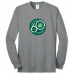 Athletic Heather Long Sleeve Core Blend Tee
